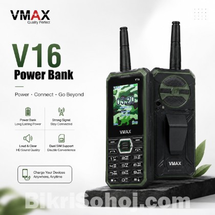 Vmax V16 Antina Phone Power Bank 5200mAh Code : 13184